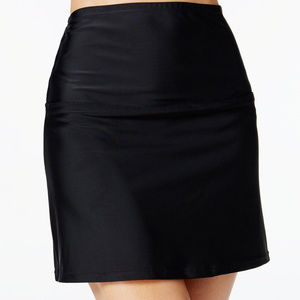 macys swim skirts